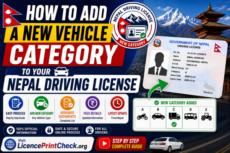 Smart License Card Nepal 2026: Features, Old vs New & How to Get It